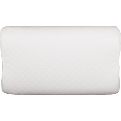 ΜΑΞΙΛΑΡΙ ΥΠΝΟΥ BEZEL HM673 MEMORY FOAM-ΛΕΥΚΟ ΥΦΑΣΜΑ 55x32Υεκ (Λευκό)