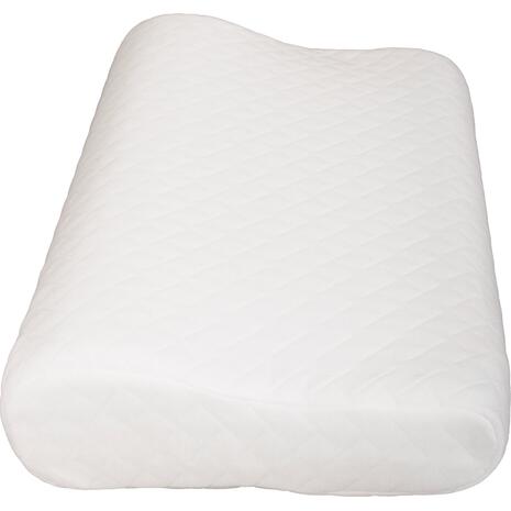 ΜΑΞΙΛΑΡΙ ΥΠΝΟΥ BEZEL HM673 MEMORY FOAM-ΛΕΥΚΟ ΥΦΑΣΜΑ 55x32Υεκ (Λευκό)