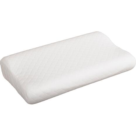 ΜΑΞΙΛΑΡΙ ΥΠΝΟΥ BEZEL HM673 MEMORY FOAM-ΛΕΥΚΟ ΥΦΑΣΜΑ 55x32Υεκ (Λευκό)