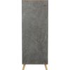 ΠΑΠΟΥΤΣΟΘΗΚΗ-ΝΤΟΥΛΑΠΙ ALVARO HM8954.14 ΜΕΛΑΜΙΝΗ SONAMA-STONE TEXTURE 50Χ38Χ135Yεκ.