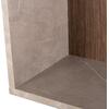 ΣΥΝΘΕΤΟ ΤΗΛΕΟΡΑΣΗΣ EDELIE HM8908.14 ΜΕΛΑΜΙΝΗ ΓΚΡΙ STONE TEXTURE-ΦΥΣΙΚΟ 150x29,5x120Υεκ.