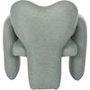 ΠΟΛΥΘΡΟΝΑ HARTT HM9777.07 ΦΥΣΤΙΚΙ TEDDY ΥΦΑΣΜΑ 84x74x87Yεκ. (φυστικί)