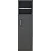 ΝΤΟΥΛΑΠΙ ΜΠΑΝΙΟΥ DAMIEN HM9025.11 ΜΕΛΑΜΙΝΗ ΑΝΘΡΑΚΙ 20x13x70Yεκ.