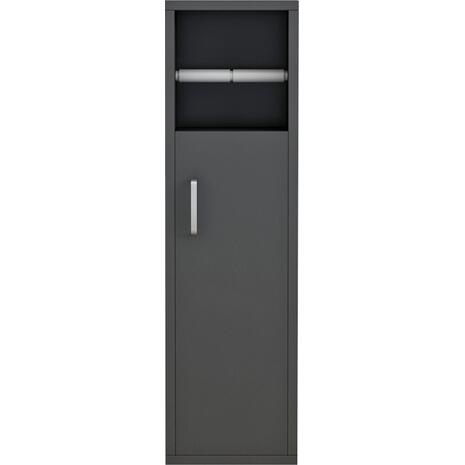 ΝΤΟΥΛΑΠΙ ΜΠΑΝΙΟΥ DAMIEN HM9025.11 ΜΕΛΑΜΙΝΗ ΑΝΘΡΑΚΙ 20x13x70Yεκ.