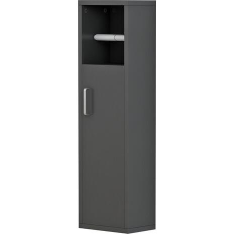 ΝΤΟΥΛΑΠΙ ΜΠΑΝΙΟΥ DAMIEN HM9025.11 ΜΕΛΑΜΙΝΗ ΑΝΘΡΑΚΙ 20x13x70Yεκ.