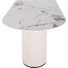 ΤΡΑΠΕΖΙ ΤΡΑΠΕΖΑΡΙΑΣ CERAMUS HM9772.01 12mmΚΕΡΑΜΙΚΟ TOP ΛΕΥΚΟ ΜΑΡΜΑΡΟ-MDF ΛΕΥΚΟ 180x90x76Υεκ. (Λευκό)