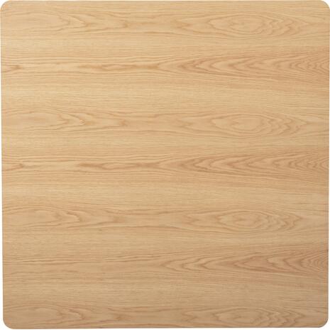 ΤΡΑΠΕΖΙ ΤΡΑΠΕΖΑΡΙΑΣ TRENK HM9614.01 MDF ΜΕ ΚΑΠΛΑΜΑ ΔΡΥΟΣ ΦΥΣΙΚΟ-ΜΑΥΡΟ ΜΕΤΑΛΛΟ 120x120x75Υεκ.