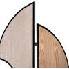 ΠΑΡΑΒΑΝ 6-ΦΥΛΛΟ ΜΟΝΗΣ ΟΨΗΣ CRYPT HM4221 MDF ΣΕ 4 ΧΡΩΜΑTA-ΜΑΥΡΟ ΜΕΤΑΛΛΟ 241x1,5x180Υεκ.