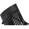 ΚΑΡΕΚΛΑ ΕΞΩΤ.ΧΩΡΟΥ CELLION HM9812.02 ΡΑΒΔΟΙ RATTAN ΣΕ ΜΑΥΡΟ ΧΡΩΜΑ 76x72x83Υεκ.
