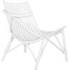 ΚΑΡΕΚΛΑ ΕΞΩΤ.ΧΩΡΟΥ CELLION HM9812.03 ΡΑΒΔΟΙ RATTAN ΣΕ ΛΕΥΚΟ ΧΡΩΜΑ 76x72x83Υεκ.