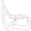 ΠΟΛΥΘΡΟΝΑ GRINN HM9815.03 ΡΑΒΔΟΙ RATTAN ΣΕ ΛΕΥΚΟ 56,5x73,5x79,5Υ εκ.