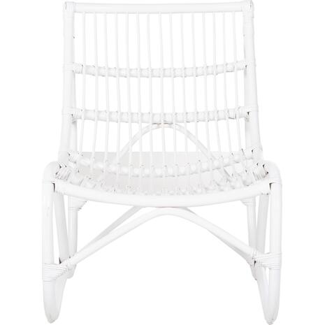 ΠΟΛΥΘΡΟΝΑ GRINN HM9815.03 ΡΑΒΔΟΙ RATTAN ΣΕ ΛΕΥΚΟ 56,5x73,5x79,5Υ εκ.