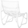 ΠΟΛΥΘΡΟΝΑ GRINN HM9815.03 ΡΑΒΔΟΙ RATTAN ΣΕ ΛΕΥΚΟ 56,5x73,5x79,5Υ εκ.