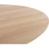 ΤΡΑΠΕΖΙ ΟΒΑΛ DENTY HM9611.01 MDF ΜΕ ΚΑΠΛΑΜΑ ΔΡΥΟΣ-ΦΥΣΙΚΟ ΟΑΚ 240x120x75Υεκ.