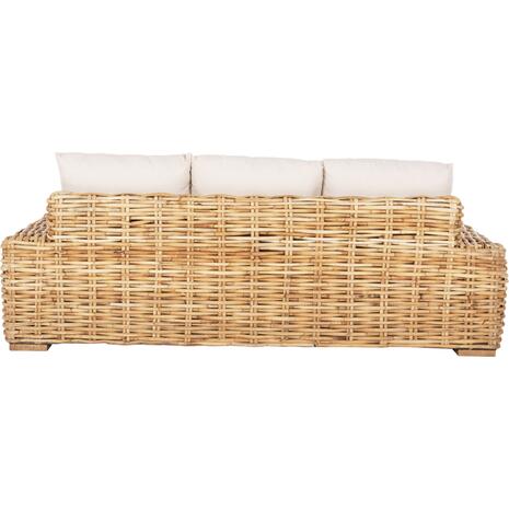 ΚΑΝΑΠΕΣ ΤΡΙΘΕΣΙΟΣ ΕΞ.ΧΩΡΟΥ TROPEL HM9808 ΞΥΛΟ MANGO-RATTAN ΦΥΣΙΚΟ-ΛΕΥΚΑ ΜΑΞΙΛΑΡΙΑ 216x88x85Υεκ