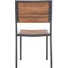 ΚΑΡΕΚΛΑ ΑΛΟΥΜΙΝΙΟΥ SAGA HM6063.02 ΣΚΟΥΡΟ ΓΚΡΙ ΜΕ POLYWOOD 46x52x86Υεκ.