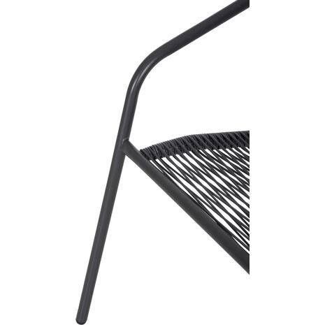 ΠΟΛΥΘΡΟΝΑ SWIFTER HM5969.01 ΜΕΤΑΛΛΟ ΓΚΡΙ-ΣΥΝΘ. RATTAN ΓΚΡΙ 54x61x75Υεκ.