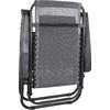 ΠΟΛΥΘΡΟΝΑ RELAX COMPANION HM5095.11 ΓΚΡΙ TEXTILENE-ΜΑΥΡΟ ΜΕΤΑΛΛΟ 67x145x110Υεκ.