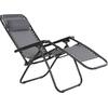ΠΟΛΥΘΡΟΝΑ RELAX COMPANION HM5095.11 ΓΚΡΙ TEXTILENE-ΜΑΥΡΟ ΜΕΤΑΛΛΟ 67x145x110Υεκ.