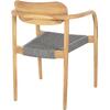ΠΟΛΥΘΡΟΝΑ OSLO HM9636.08 ΞΥΛΟ TEAK ΦΥΣΙΚΟ & ΣΧΟΙΝΙ--B’ΔΙΑΛΟΓΗΣ 55x54x80Yεκ.