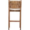 ΣΚΑΜΠΟ ΜΠΑΡ WALTER HM9841 ΞΥΛO TEAK ΣΕ ΦΥΣΙΚΟ-ΨΑΘΑ 46x55x105Υ εκ.