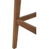 ΣΚΑΜΠΟ ΜΠΑΡ WALTER HM9841 ΞΥΛO TEAK ΣΕ ΦΥΣΙΚΟ-ΨΑΘΑ 46x55x105Υ εκ.