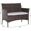 ΣΕΤ ΣΑΛΟΝΙ 4ΤΜΧ STASIA HM6089.02 ΣΥΝΘ.RATTAN ΓΚΡΙ-ΜΠΕΖ ΜΑΞΙΛΑΡΙΑ