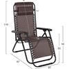 ΠΟΛΥΘΡΟΝΑ RELAX COMPANION HM5095.13 ΚΑΦΕ TEXTILENE-ΜΑΥΡΟ ΜΕΤΑΛΛΟ 67x145x110Υεκ.