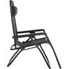 ΠΟΛΥΘΡΟΝΑ RELAX COMPANION HM5095.13 ΚΑΦΕ TEXTILENE-ΜΑΥΡΟ ΜΕΤΑΛΛΟ 67x145x110Υεκ.