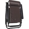 ΠΟΛΥΘΡΟΝΑ RELAX COMPANION HM5095.13 ΚΑΦΕ TEXTILENE-ΜΑΥΡΟ ΜΕΤΑΛΛΟ 67x145x110Υεκ.