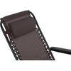 ΠΟΛΥΘΡΟΝΑ RELAX COMPANION HM5095.13 ΚΑΦΕ TEXTILENE-ΜΑΥΡΟ ΜΕΤΑΛΛΟ 67x145x110Υεκ.