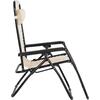 ΠΟΛΥΘΡΟΝΑ RELAX COMPANION HM5095.12 ΜΠΕΖ TEXTILENE-ΜΑΥΡΟ ΜΕΤΑΛΛΟ 67x145x110Υεκ.