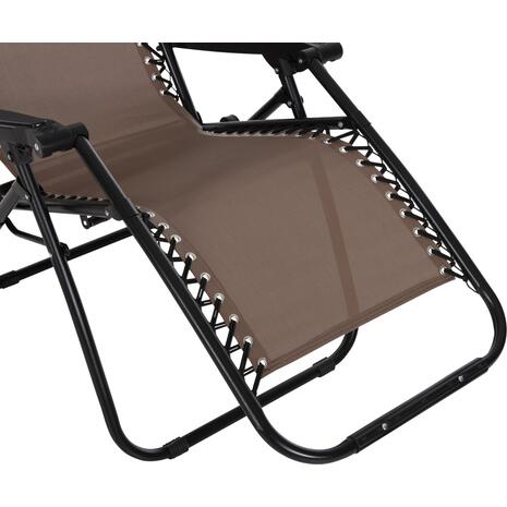 ΠΟΛΥΘΡΟΝΑ RELAX COMPANION HM5095.14 ΣΑΜΠΑΝΙ TEXTILENE-ΜΑΥΡΟ ΜΕΤΑΛΛΟ 67x145x110Υεκ.