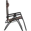 ΠΟΛΥΘΡΟΝΑ RELAX COMPANION HM5095.14 ΣΑΜΠΑΝΙ TEXTILENE-ΜΑΥΡΟ ΜΕΤΑΛΛΟ 67x145x110Υεκ.