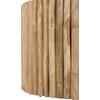 ΤΡΑΠΕΖΙ ΣΑΛΟΝΙΟΥ ΣΤΡΟΓΓΥΛΟ COOTER HM9864 ΚΛΑΔΙΑ TEAK-ΦΥΣΙΚΟ Φ60,5x46Υεκ.