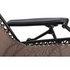 ΠΟΛΥΘΡΟΝΑ RELAX COMPANION HM5095.14 ΣΑΜΠΑΝΙ TEXTILENE-ΜΑΥΡΟ ΜΕΤΑΛΛΟ 67x145x110Υεκ.