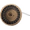 ΦΩΤΙΣΤΙΚΟ ΟΡΟΦΗΣ ΚΡΕΜΑΣΤΟ HM4354 ΦΥΣΙΚΟ RAΤΤΑΝ-PAPER ROPE-ΦΥΣΙΚΟ&ΜΑΥΡΟ Φ54x42-145Υεκ.