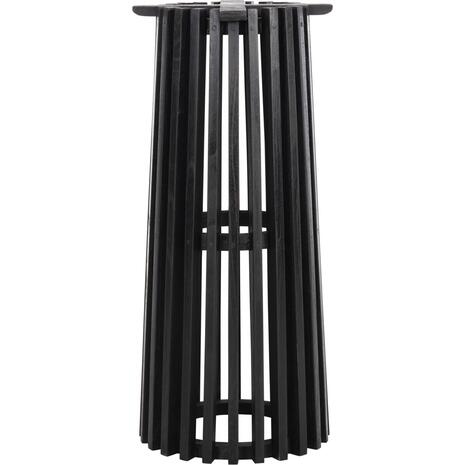 ΒΑΣΗ BAR STAND ΕΣΩΤ.ΧΩΡΟΥ ΜΕΣ.ΥΨΟΥΣ ΣΤΡΟΓΓΥΛΗ FRANTZ HM9857.12 MINDI ΞΥΛΟ ΣΕ ΜΑΥΡΟ Φ40x90Υεκ.