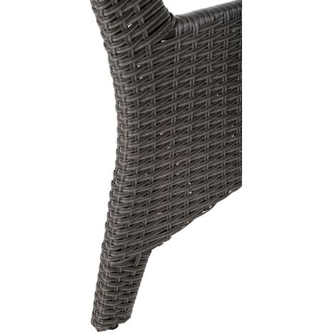 ΣΕΤ ΣΑΛΟΝΙ ΓΩΝΙΑ & ΤΡΑΠΕΖΙ CARSON HM6078.01 ΓΚΡΙ ΣΥΝΘ.RATTAN-ΜΑΞΙΛΑΡΙΑ