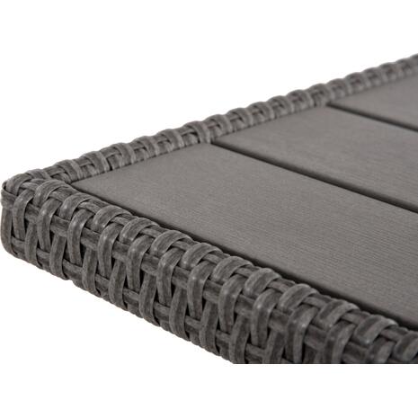 ΣΕΤ ΣΑΛΟΝΙ ΓΩΝΙΑ & ΤΡΑΠΕΖΙ CARSON HM6078.01 ΓΚΡΙ ΣΥΝΘ.RATTAN-ΜΑΞΙΛΑΡΙΑ