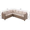 ΣΕΤ ΣΑΛΟΝΙ ΓΩΝΙΑ & ΤΡΑΠΕΖΙ CARSON HM6078.02 ΜΟΚΑ ΣΥΝΘ.RATTAN-ΜΑΞΙΛΑΡΙΑ
