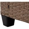 ΣΕΤ ΣΑΛΟΝΙ ΓΩΝΙΑ & ΤΡΑΠΕΖΙ CARSON HM6078.02 ΜΟΚΑ ΣΥΝΘ.RATTAN-ΜΑΞΙΛΑΡΙΑ