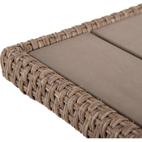 ΣΕΤ ΣΑΛΟΝΙ ΓΩΝΙΑ & ΤΡΑΠΕΖΙ CARSON HM6078.02 ΜΟΚΑ ΣΥΝΘ.RATTAN-ΜΑΞΙΛΑΡΙΑ