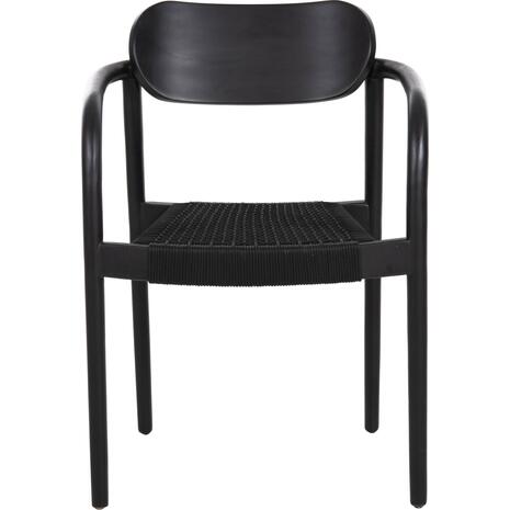 ΠΟΛΥΘΡΟΝΑ OSLO HM9636.12 ΞΥΛΟ TEAK ΜΑΥΡΟ & ΣΧΟΙΝΙ--B’ΔΙΑΛΟΓΗΣ 55x54x80Yεκ.