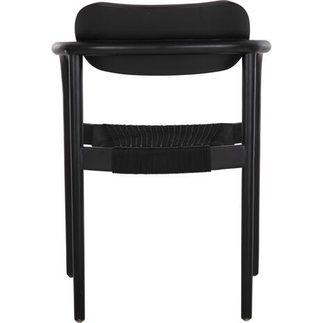 ΠΟΛΥΘΡΟΝΑ OSLO HM9636.12 ΞΥΛΟ TEAK ΜΑΥΡΟ & ΣΧΟΙΝΙ--B’ΔΙΑΛΟΓΗΣ 55x54x80Yεκ.