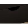 ΚΟΜΟΔΙΝΟ DINKL HM2472.02 ΜΕΛΑΜΙΝΗ-2 ΣΥΡΤΑΡΙΑ-WENGE 29,5x29,5x45Υεκ