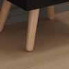 ΚΟΜΟΔΙΝΟ DINKL HM2472.02 ΜΕΛΑΜΙΝΗ-2 ΣΥΡΤΑΡΙΑ-WENGE 29,5x29,5x45Υεκ