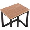 ΣΕΤ ΤΡΑΠΕΖΑΡΙΑ ΜΠΑΡ 5ΤΜΧ BOXY HM9882.01 ΜΑΥΡΟ ΜΕΤΑΛΛΟ-ΜΕΛΑΜΙΝΗ ΣΕ SONAMA