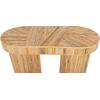 ΚΟΝΣΟΛΑ ΟΒΑΛ GATSBY HM9871 ΦΥΣΙΚΟ RATTAN ΣΕ ΦΥΣΙΚΟ ΧΡΩΜΑ 110x45x74,5Υεκ.