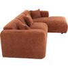 ΚΑΝΑΠΕΣ ΓΩΝΙΑ BRICKEN HM3275.03R ΚΕΡΑΜΙΔΙ ΥΦΑΣΜΑ 110-282x98-160x72Υεκ.